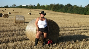 Posing im Kornfeld......