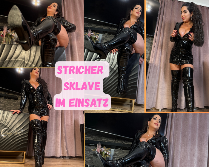 Stricher Sklave im Einsatz  Türkische Zuhälterin Lady Ayse