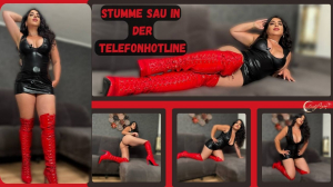 Stumme Sau in der Telefon****line  ...