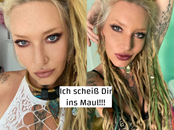 ICH SCHEISS DIR INS MAUL