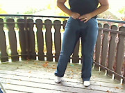 In Jeans gepisst......