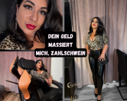 Dein Geld massiert mich, Zahlschwein