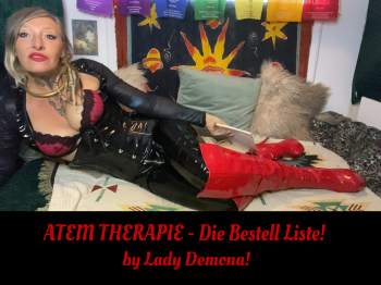 ATEM THERAPIE- Die Bestell Liste