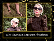Eine Zigarettenlänge zum Abspritzen