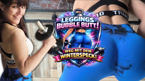 Perfekter BUBBLE BUTT! WEG MIT DEM WINTERSPECK!