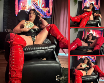 Du arbeitest. Ich kassiere. Lady Ayse zählt dein Geld.