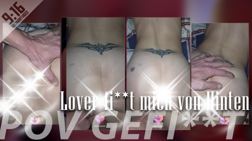 Lover fickt mich von Hinten ordentlich durch! Spritzt er?